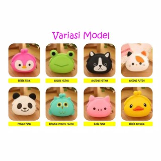 JKTMART Dompet Koin Silikon Karakter Lucu Anti Air JKTMART Dompet Koin Silikon Karakter Lucu Anti Air