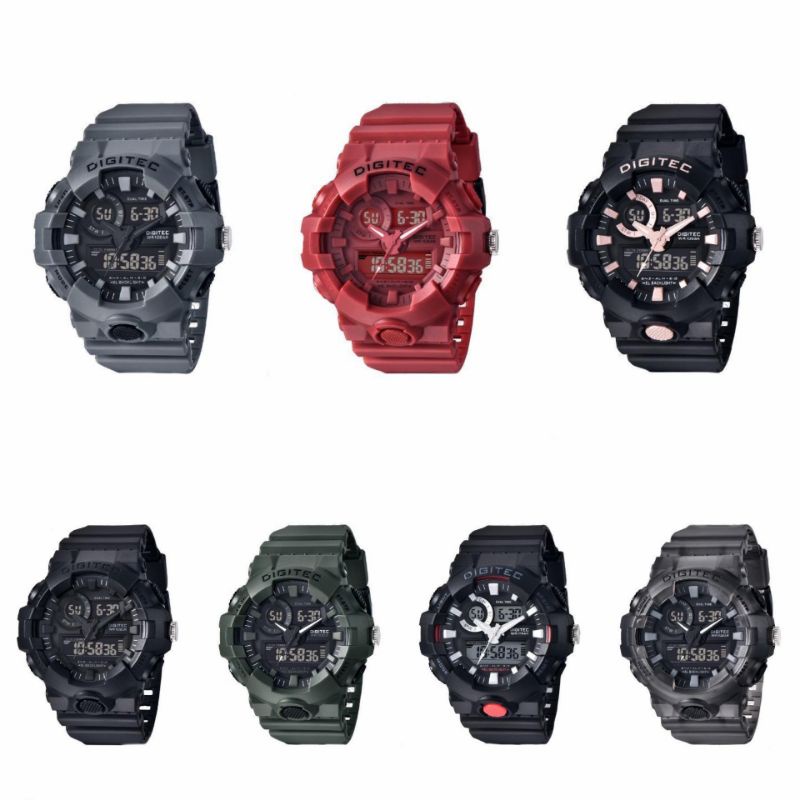 Jam Tangan Pria Digitec DG-2112T / DG 2112T Original