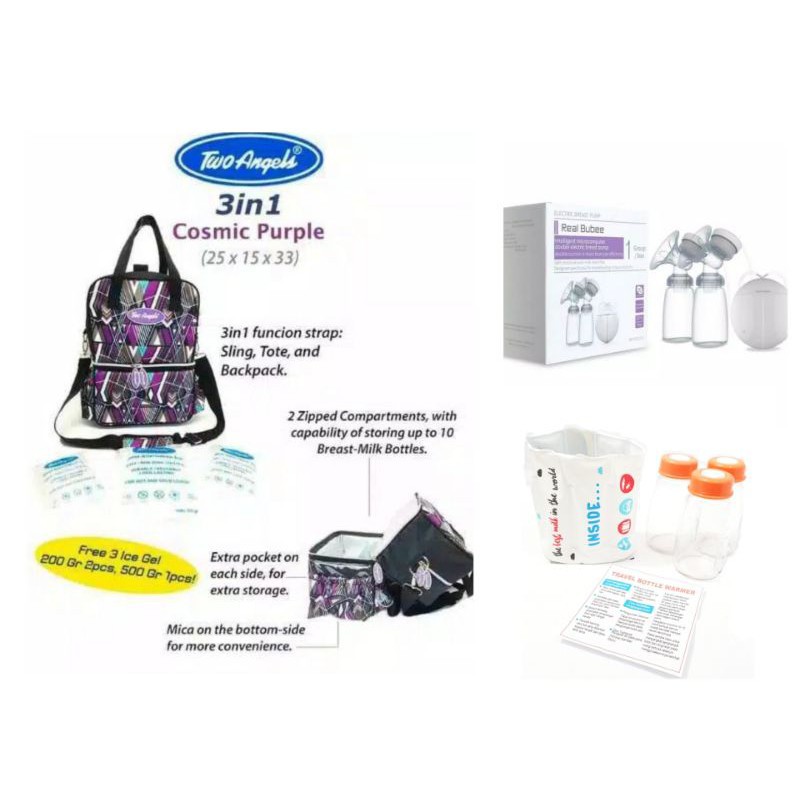 Tas Asi Cooler Bag Two Angels 3in1 / TAS ASI TWO ANGELS 3 IN 1