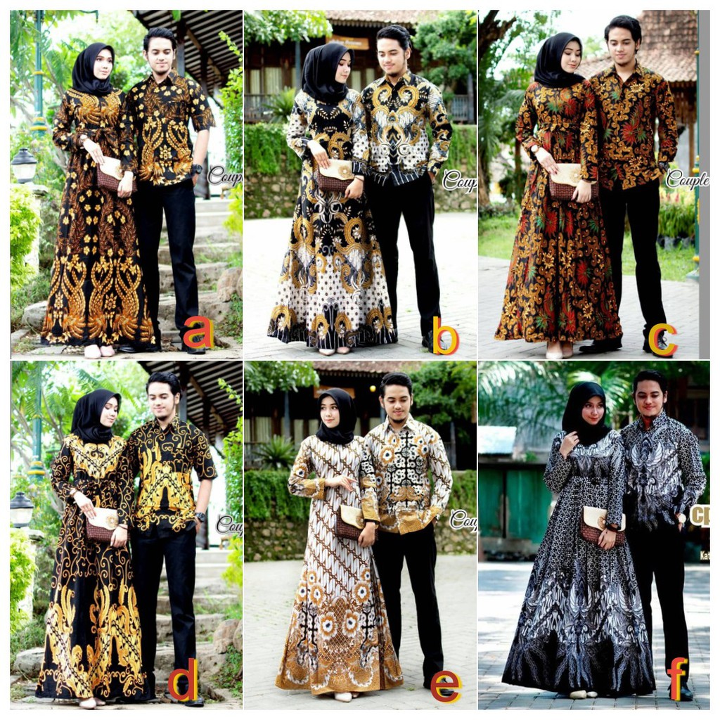 Maura Couple  Sania Ruffle Batik  Couple  Ori Ndoro Jowi 