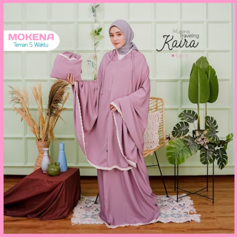 Mukena Mukenah dewasa Traveling Terbaru bahan adem Lembut motif polos jumbo by MOKENA 2 In 1 Travel Silky Premium Mukena Khadijah Tasik Tasikmalaya fahijablove belimukena