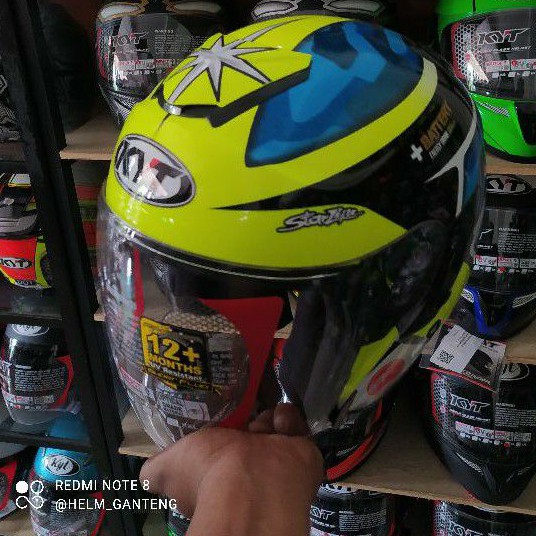 kyt kyoto espargaro SE double visor