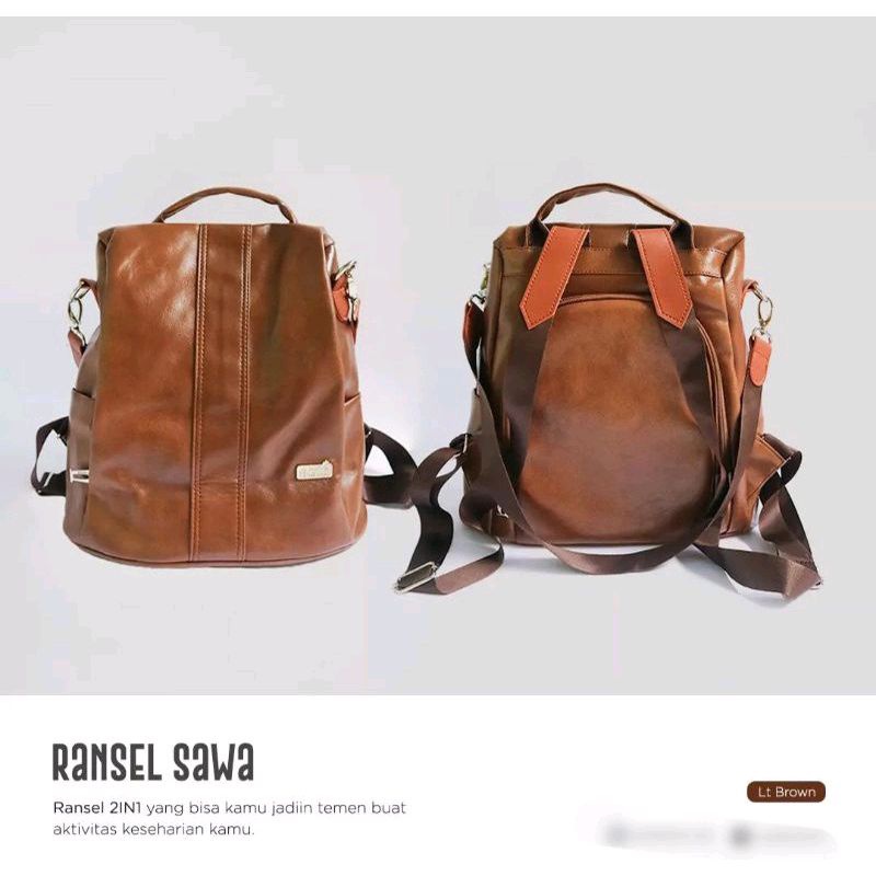 Tas Ransel Rumah Warna Multifungsi SAWA Awet Asli Termurah