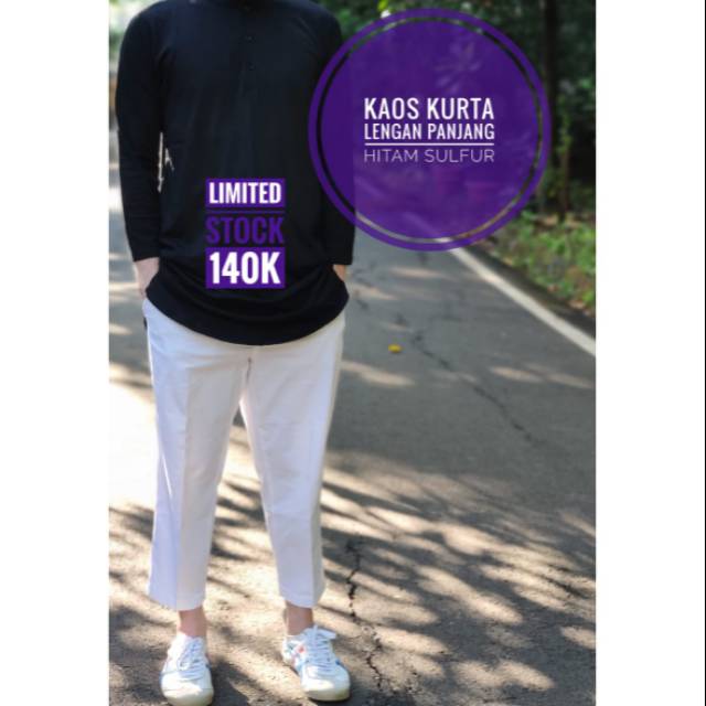 Baju Koko / Koko Modern / Kaos Kurta / Lengan Panjang