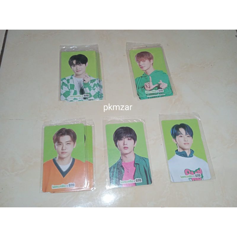 photocard nct dream x lemonilo