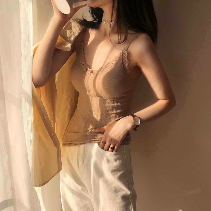 Miss H ~ 180 Tanktop Bra Wanita Pakaian Atasan Tanpa Lengan Tanktop Bra Singlet Import Model Kekinian