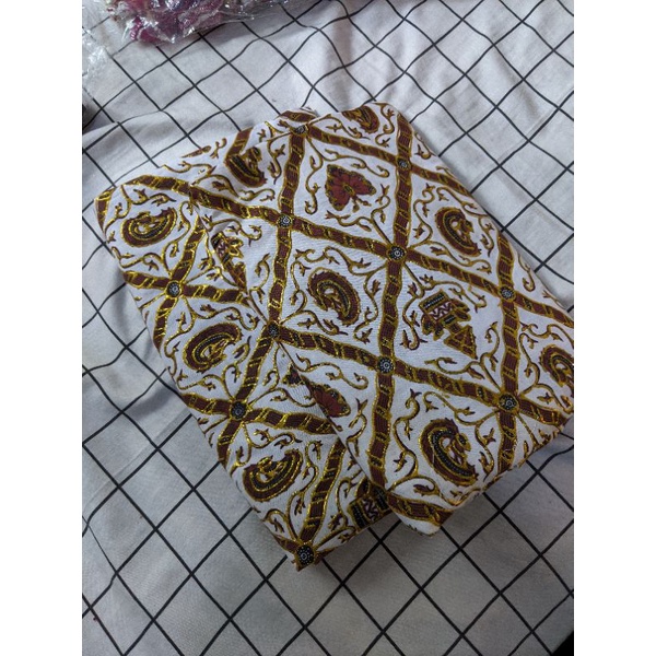 Jarik Prada Pengantin Sidomukti Putih - Booked