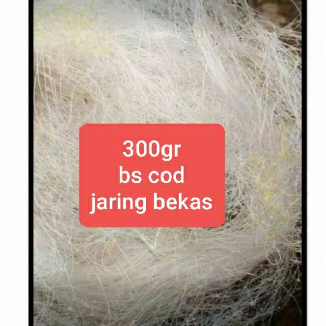 jaring bekas nelayan untuk media filter kolam ikan koi filter aquarium semua jenis ikan hias