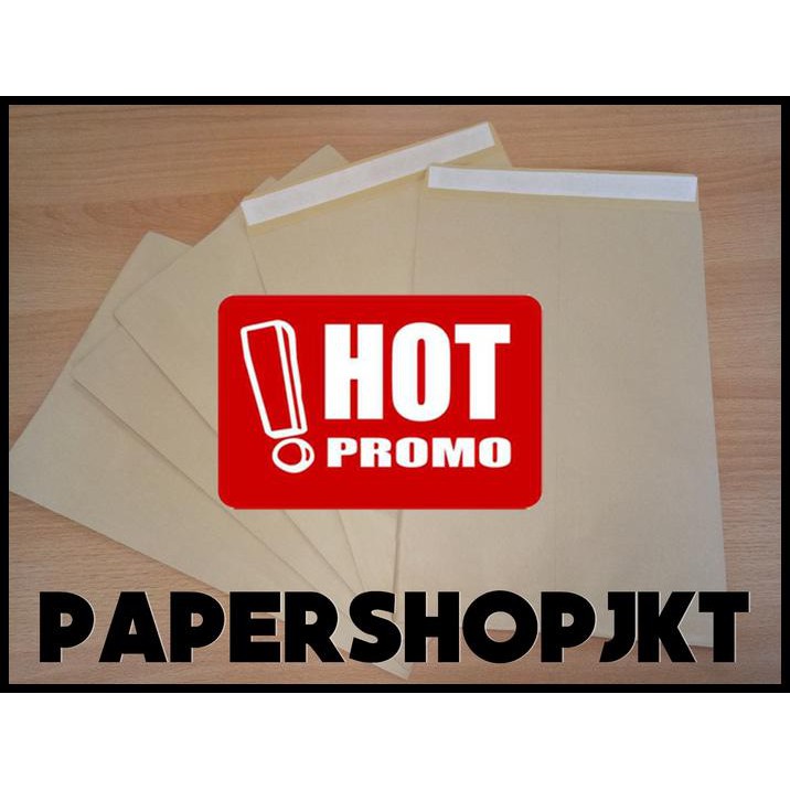 

(Promo!!) Hot Promo!!! Amplop Coklat Ukuran A4 Neuro ( 30 X 22 Cm ) Seal