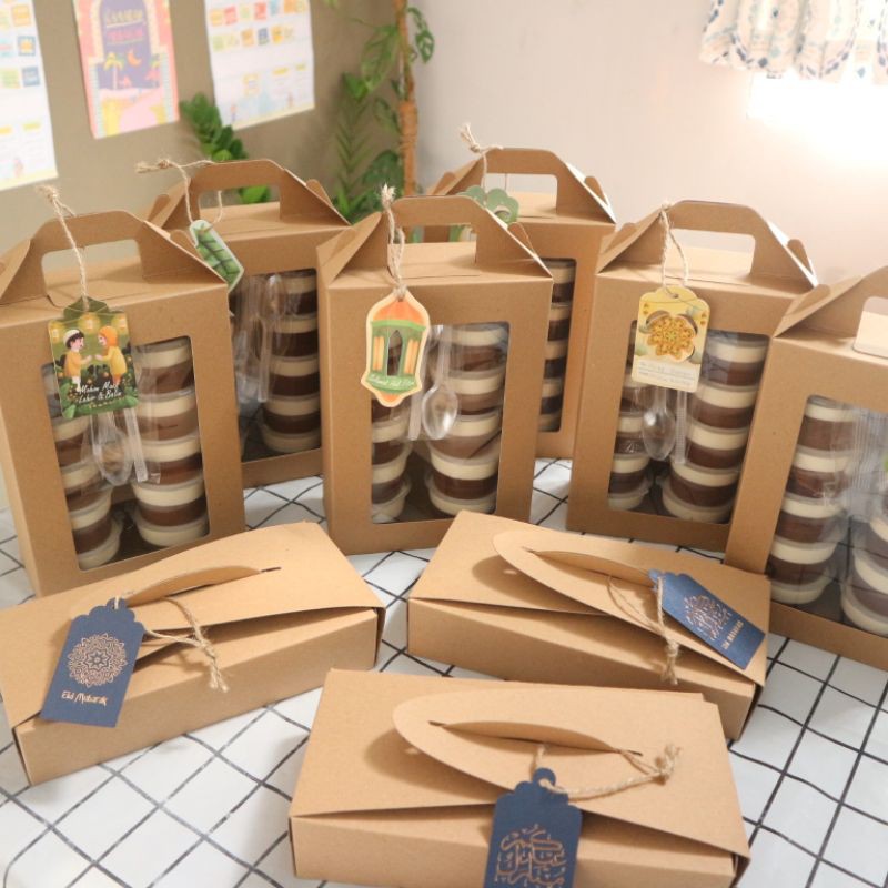 

Puding coklat nino hampers lebaran idul fitri AREA BANDUNG ONLY camilan bandung jajanan
