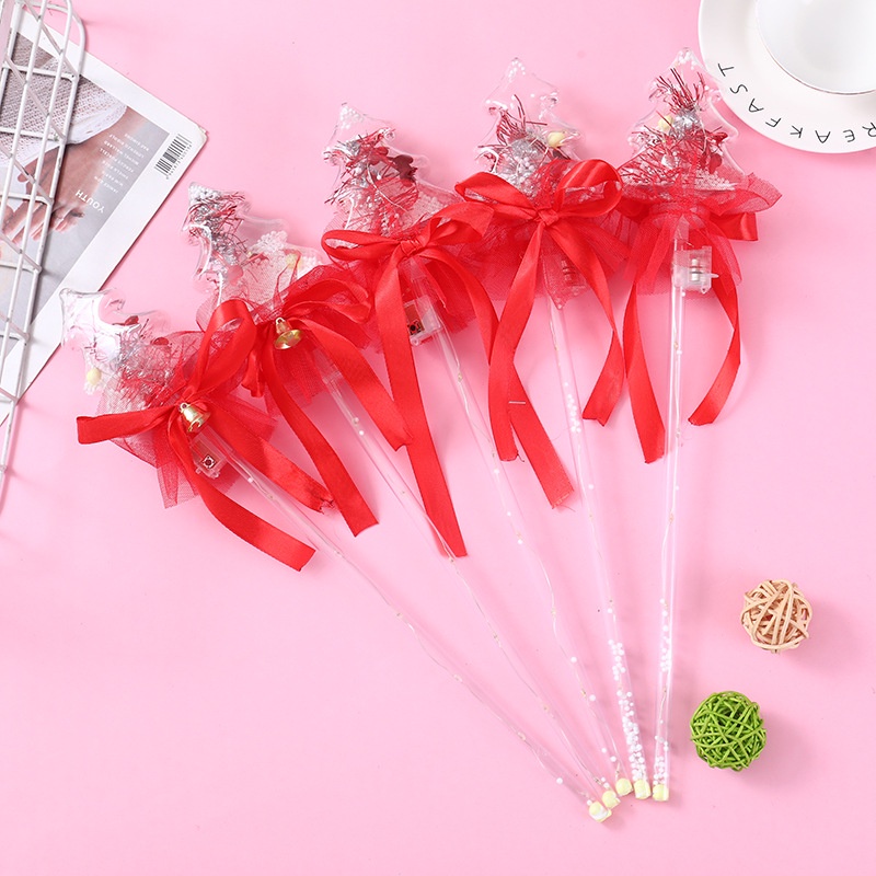 [ Christmas tree starry ball magic wand Kid toys For  Christmas Kids Party Gift ]