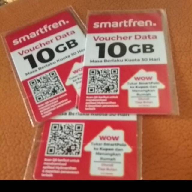 Voucher smartfren 10GB