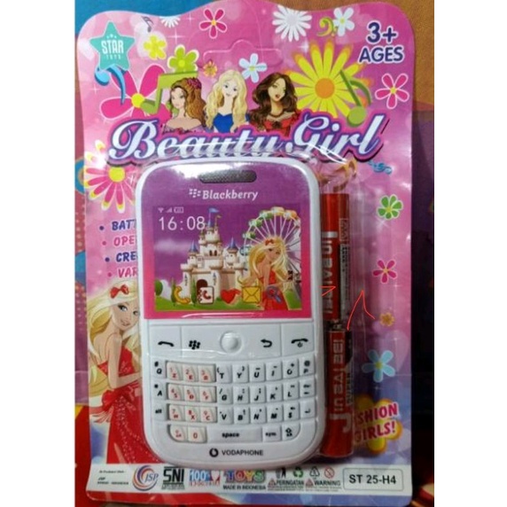 BLACKBERRY ST25-H4 /mainan hp hp an jadul / mainan handphone jadul