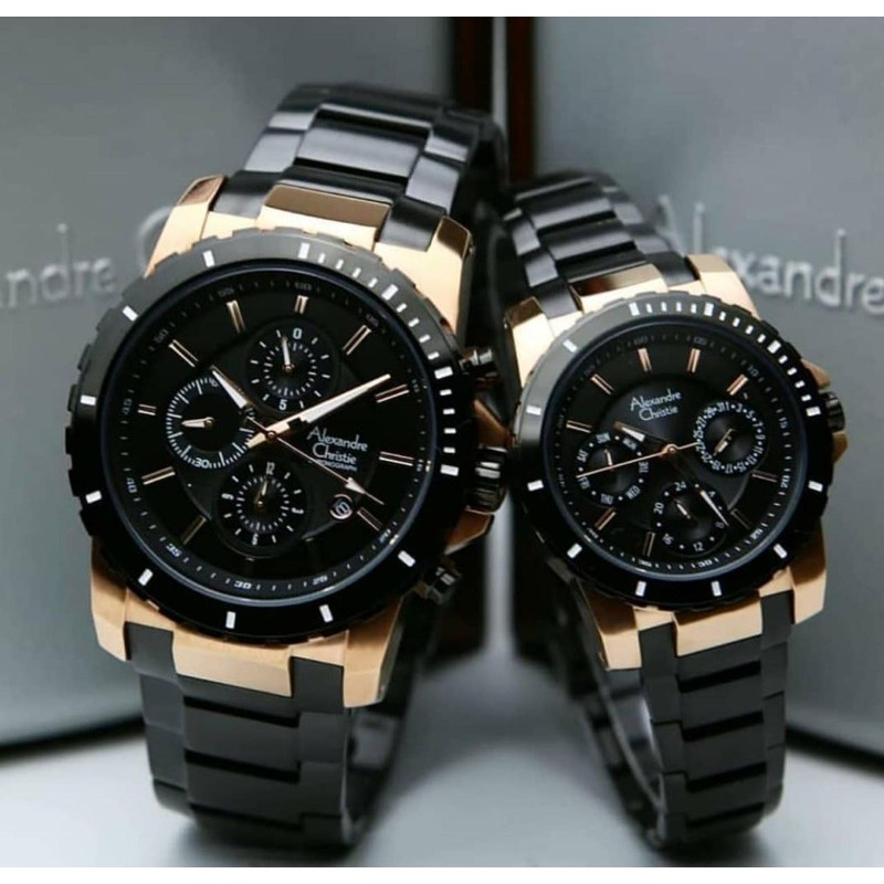 JAM TANGAN ALEXANDRE CHRISTIE AC 6141 COUPLE!! MURAH MERIAH GARANSI RESMI!!