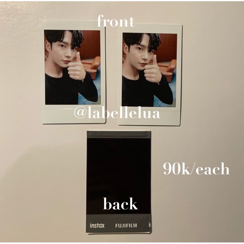 SF9 Rowoon Kiss Polaroid