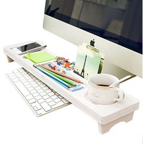 Meja Mini Multifungsi Eco-Friendly Tambahan Keyboard Extender Monitor Laptop Holder Kopi Standholder