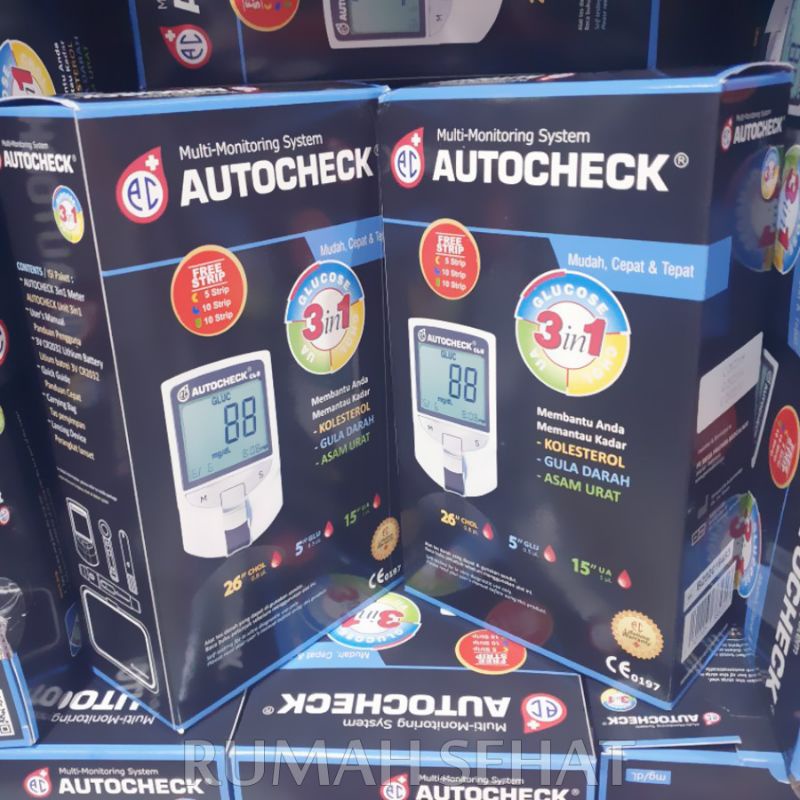 GCU AUTOCHECK 3 in 1 Alat GCU Autocheck 3 in 1