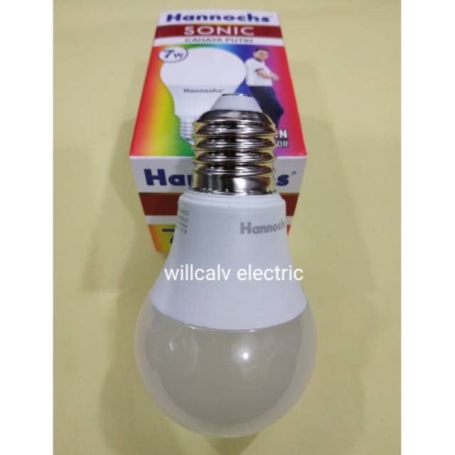 LAMPU LED HANNOCHS SONIC 7W 7WATT 7 WATT - LAMPU LED HANNOCH SONIC 7W 7WATT 7 WATT CAHAYA PUTIH