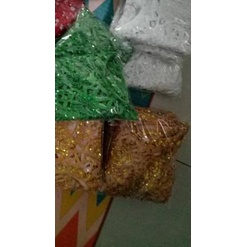 Aksesoris teratai dada payet baju adat & tari // Aksesoris penutup dada // Teratai betawi