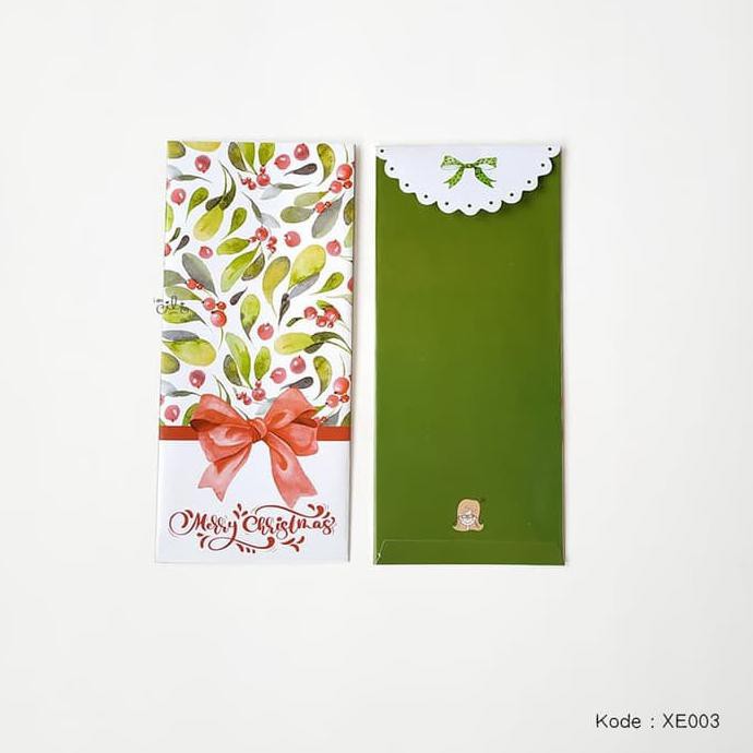 

Best Seller] (Xe003) Angpao Natal Christmas Original Iamcili Flower Hijau