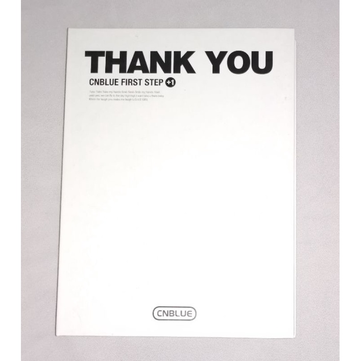 cnblue thank you album only