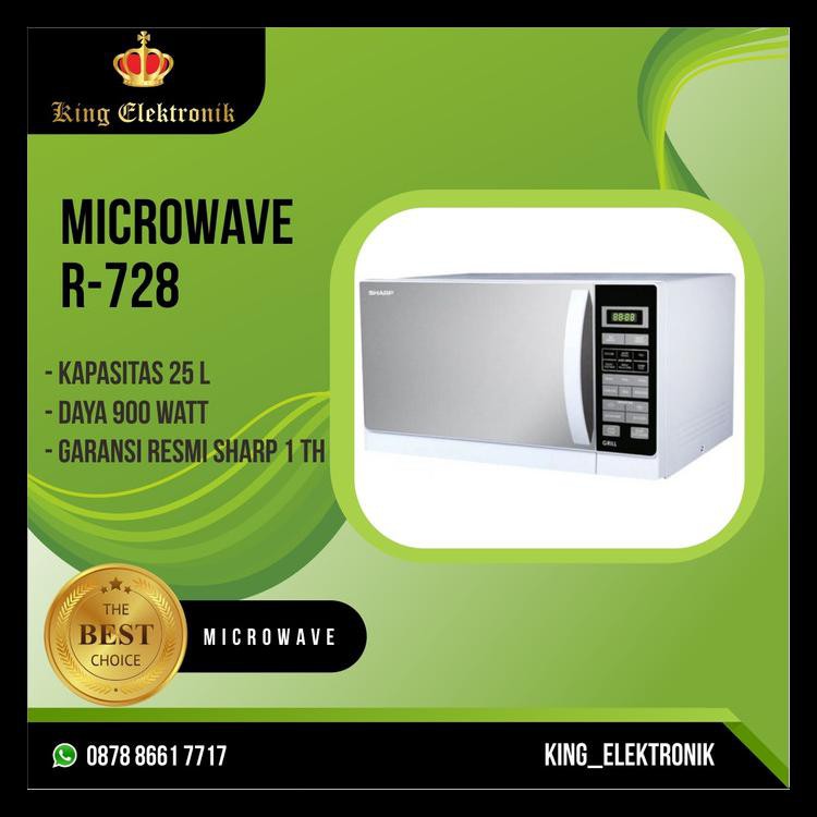 Microwave Oven Sharp R 728 / Microwave Sharp - Putih