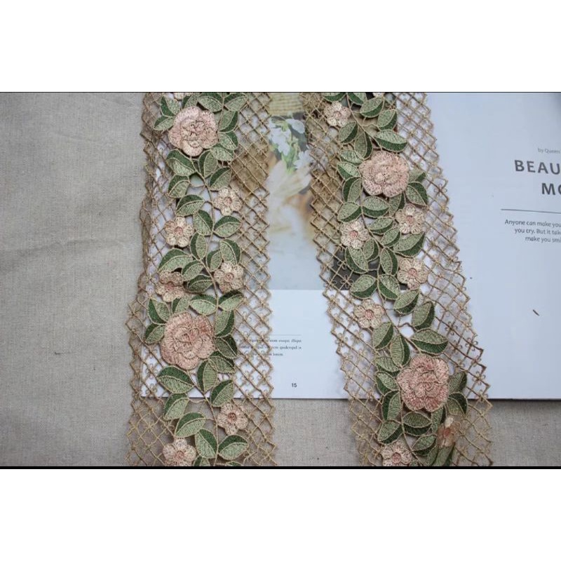 RB RENDA BORDIR YARD 90 CM LEBAR 10 CM