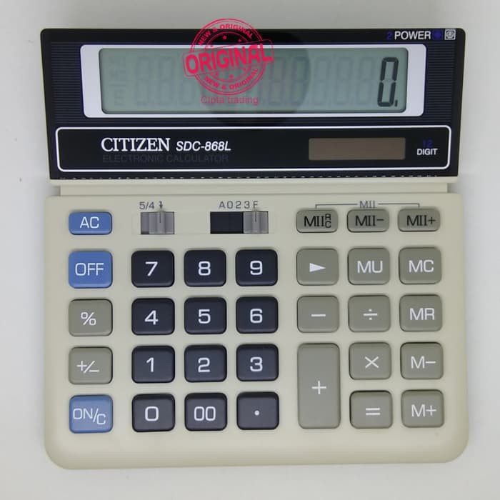 Calculator - Citizen - SDC-868L