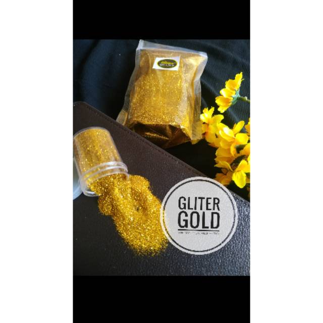 50 gram gliter emas