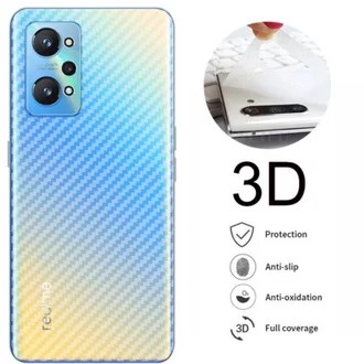 GARSKIN Sticker Carbon Realme GT 2 Pro 6.7 Inchi Skin Carbon Transparan Fiber Protection Back Carbon