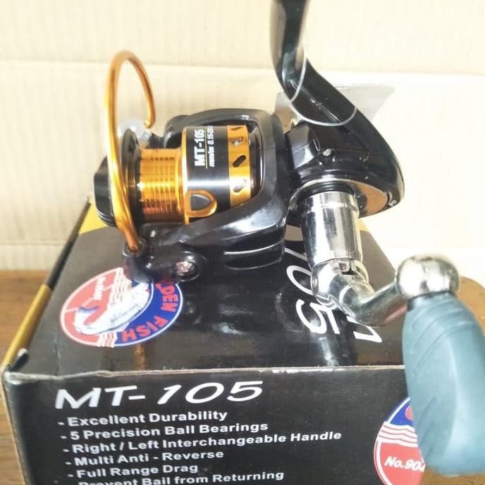 REEL GOLDEN FISH METANIUM MT105