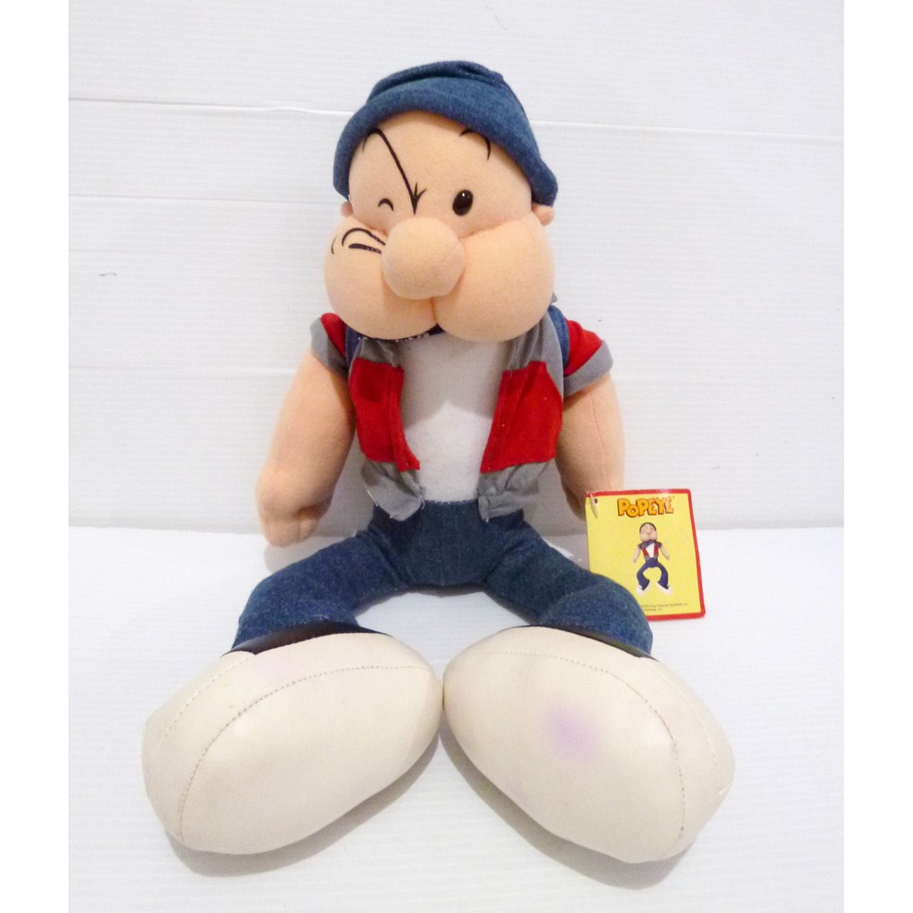 Boneka Popeye Original Rare Plush Doll Big Size