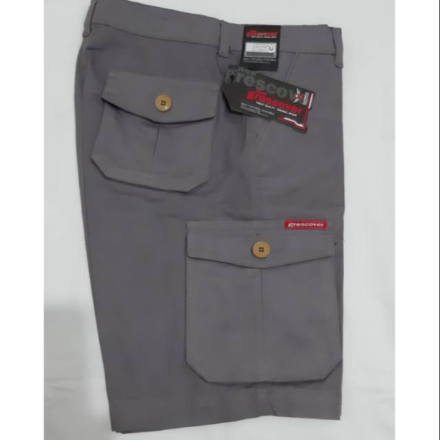 celana cargo pendek size 27 32