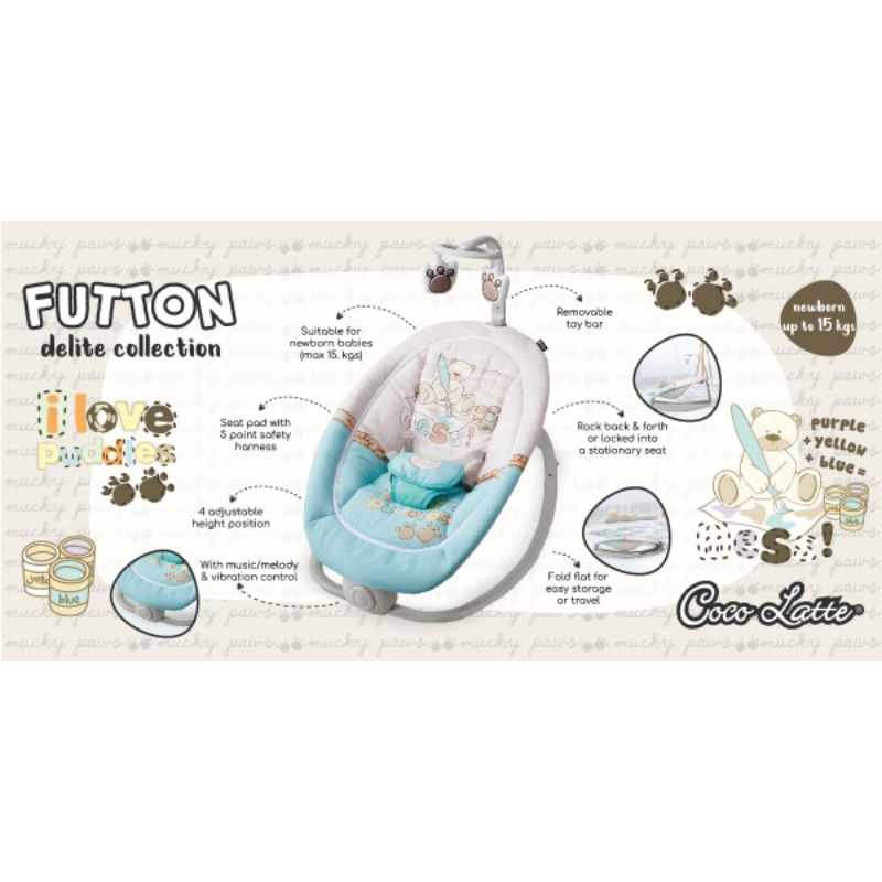 Cocolatte rocker futton delite collection kursi ayun bayi