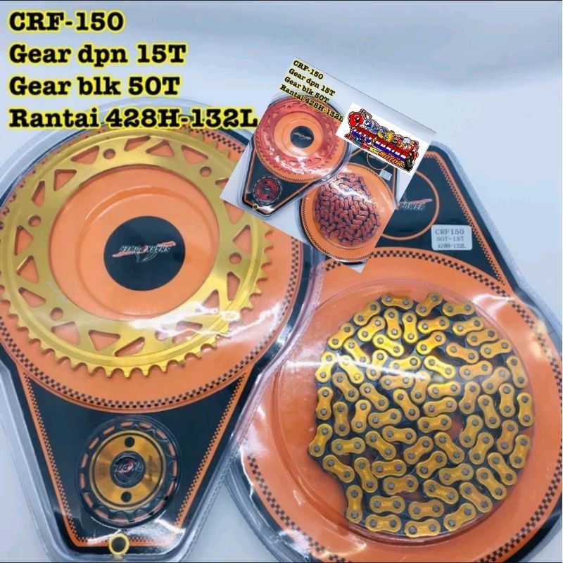 GEAR SET CRF 150 GEARSET HONDA CRF 150