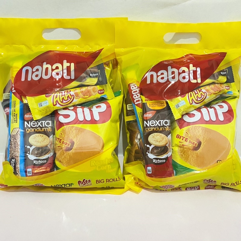 PAKET SNACK ULTAH ANAK | PAKET SNACK RICHEESE NABATI | HAMPERS ULANG TAHUN ANAK | HAMPERS SNACK READ