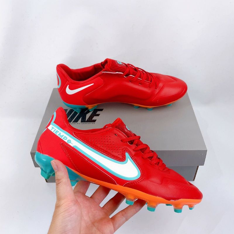 Jual Sepatu Bola Nike Tiempo Legend 9 Elite Red Blueprint Fg Shopee