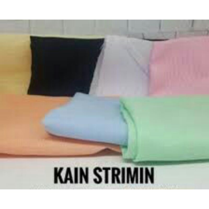 kain strimin diy sulam