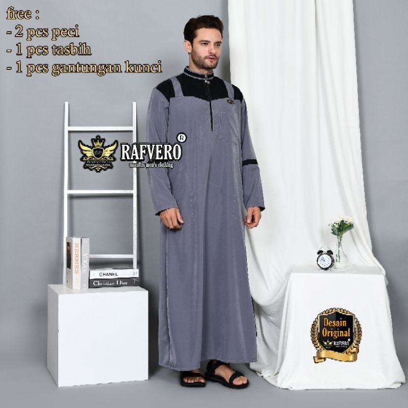 Gamis Pria Abbasy ORIGINAL RAFVERO - New Gamis Pria