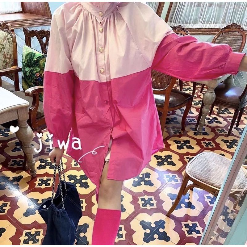 new blouse zara two tone