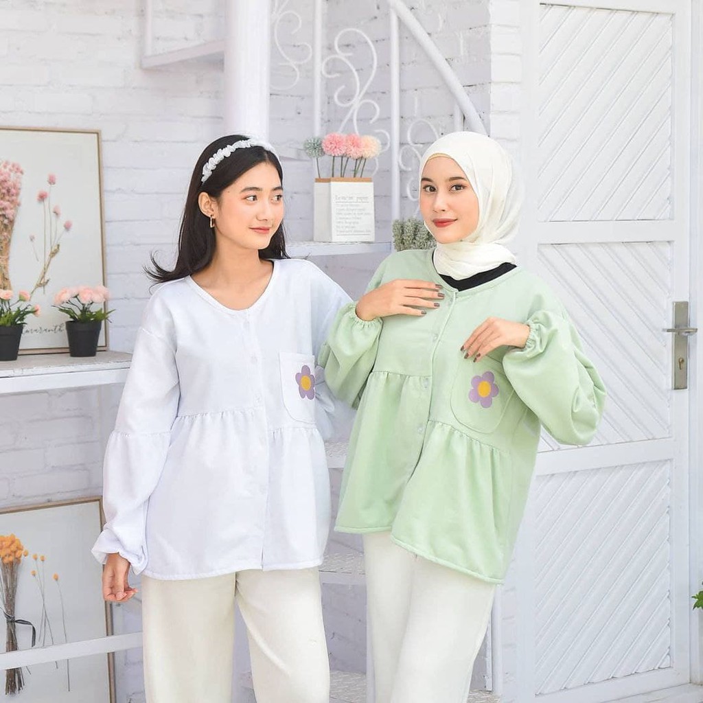 Nara Grosir - Kaory Sweet Outer | Fashion Terkini | Sweater Termurah