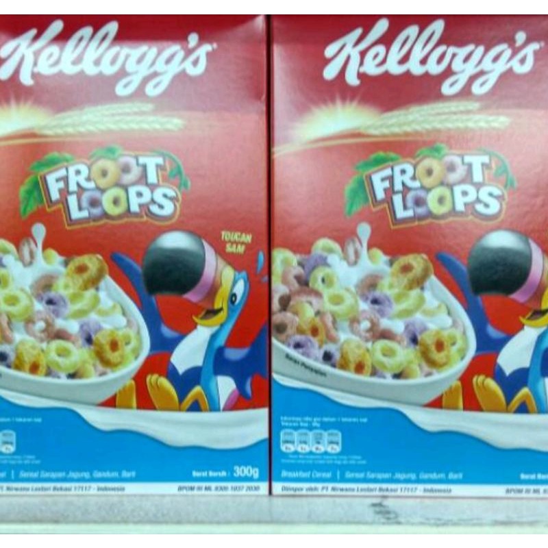 

0KELLOG'S FROOT LOOPS 300 GRAM
