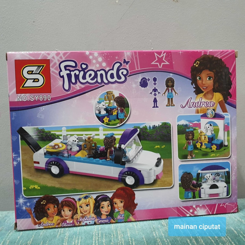 termurah SY890 Friends. Andrea Puppy Parade. 1 minifigure. SY890