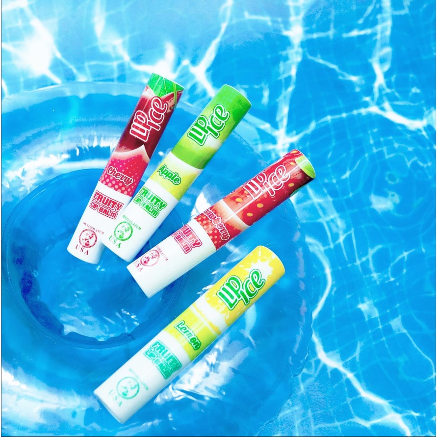 Lip Ice Fruity / Lip Balm/ Pelembab Bibir Tidak Berwarna