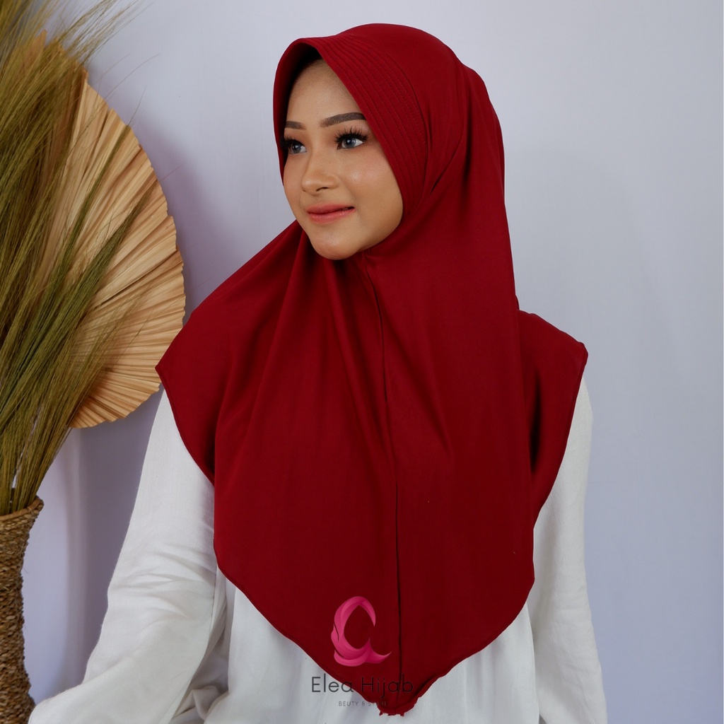 Raisa hijab bergo sport jersey / jilbab sport jersey pet antem