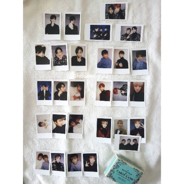 Ready Photocard pc SEVENTEEN 1st Caratland 2017