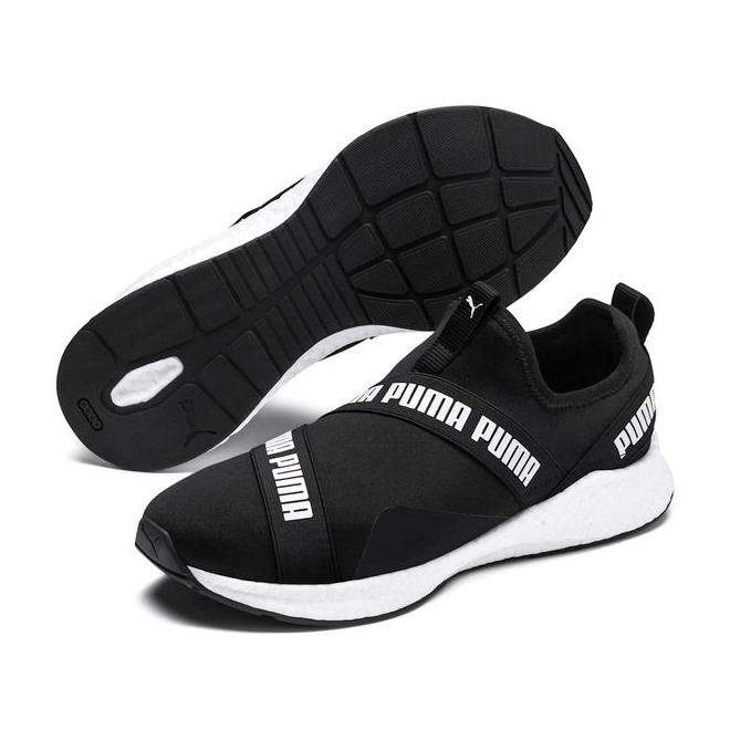 PUMA Sepatu Training Wanita NRGY Star Slip-On Black-Pearl-ORIGINAL BNIB