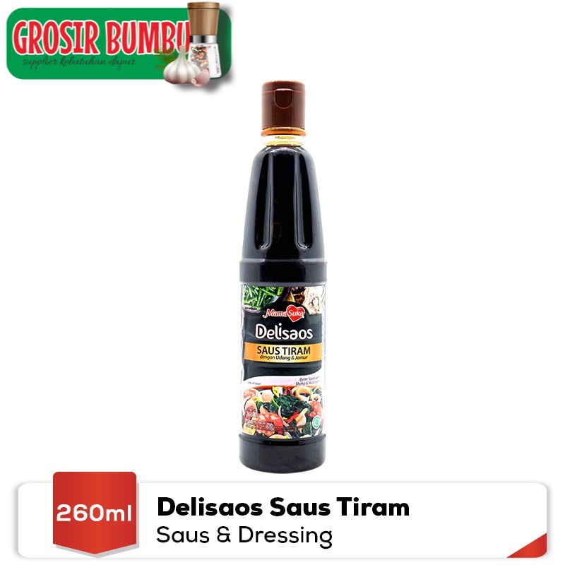 

MamaSuka - Delisaos Saus Tiram Udang & Jamur 260 ml Mama Suka