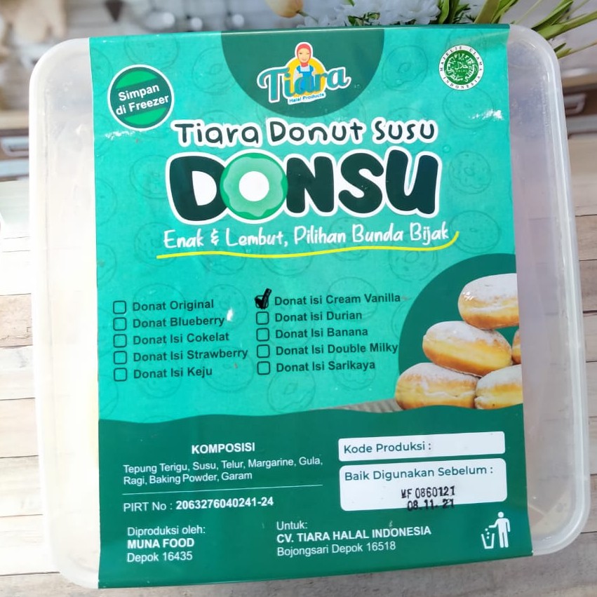 

Tiara Donsu - Donat Susu