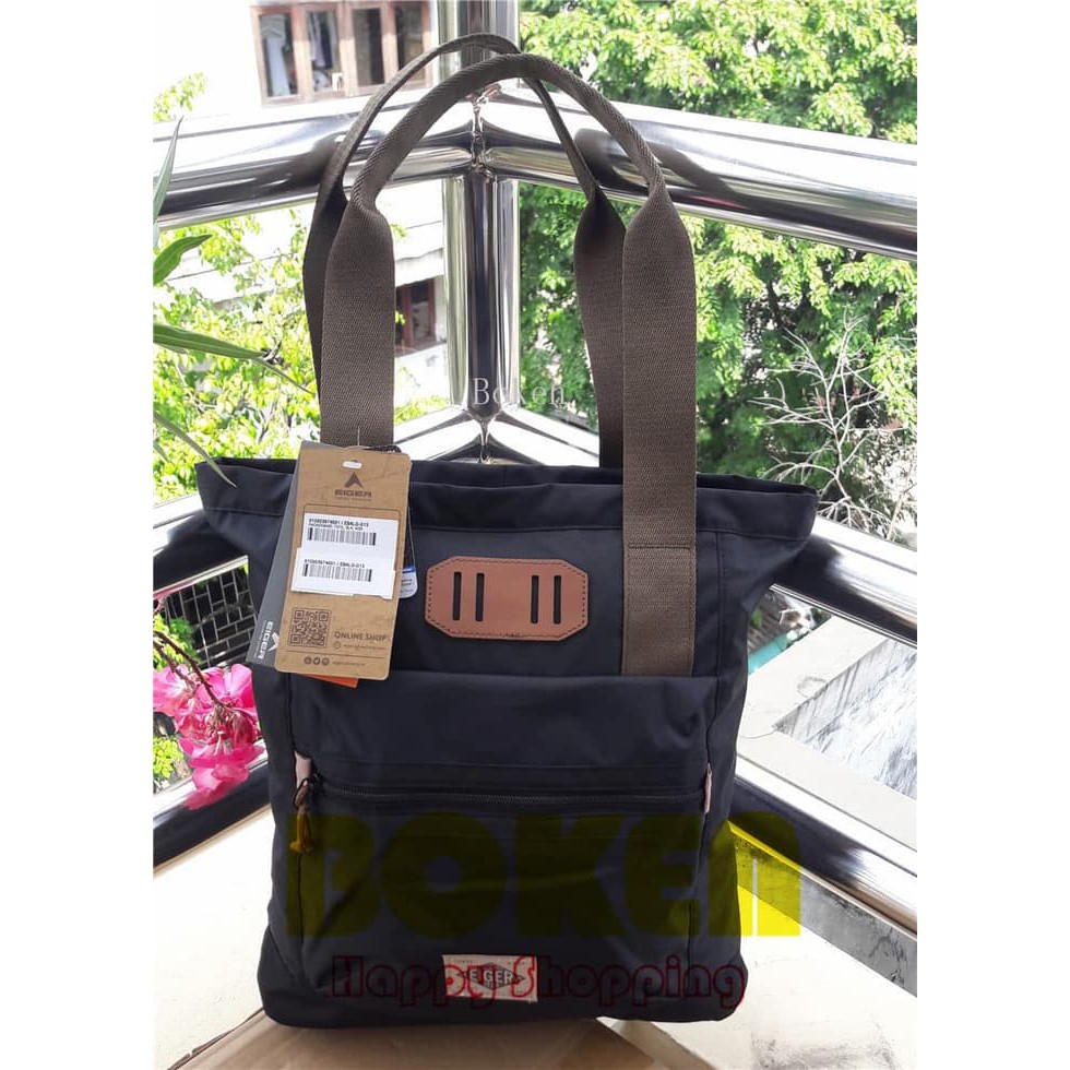  Eiger  Tote  Bag  910003974 001 Packerbase Black Shopee 